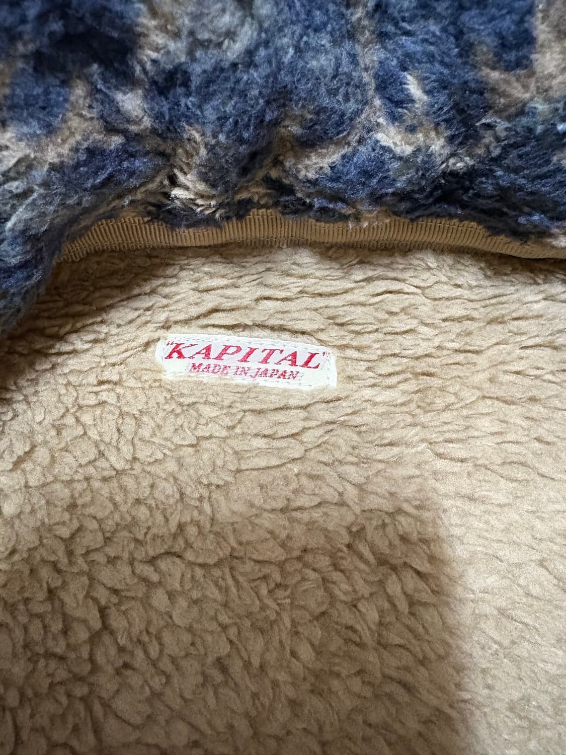 [KAPITAL] 캐피탈 다마스크 마리아 플리스 집업 [5] 상품이미지4