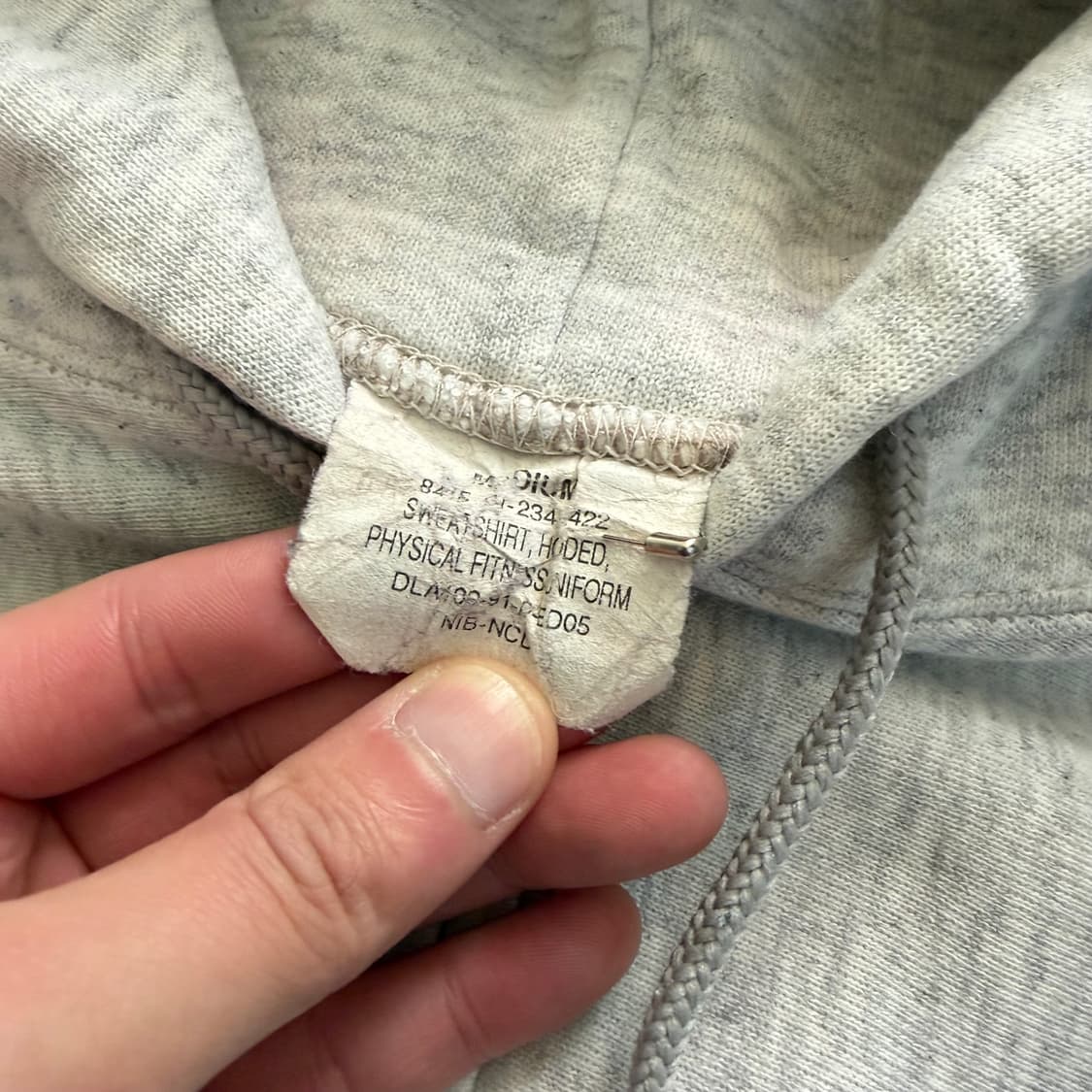 US ARMY USA OG 빈티지 후드집업 자켓 M 상품이미지5