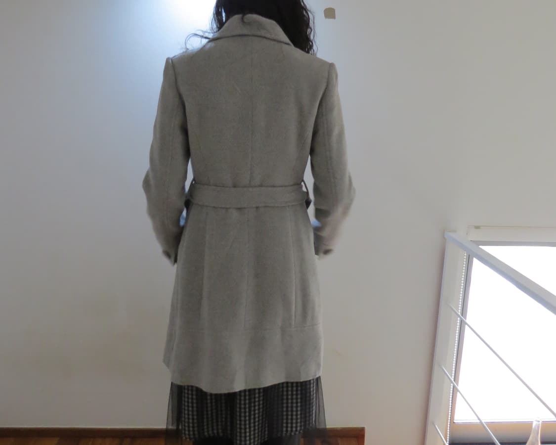 롱그레이 코트 상품이미지5