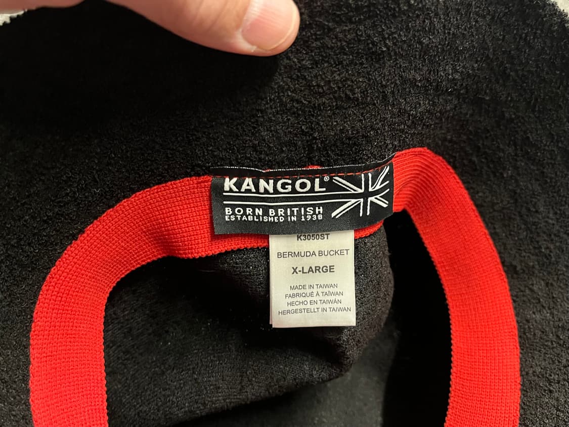 캉골 타월 버킷햇 블랙  상품이미지4