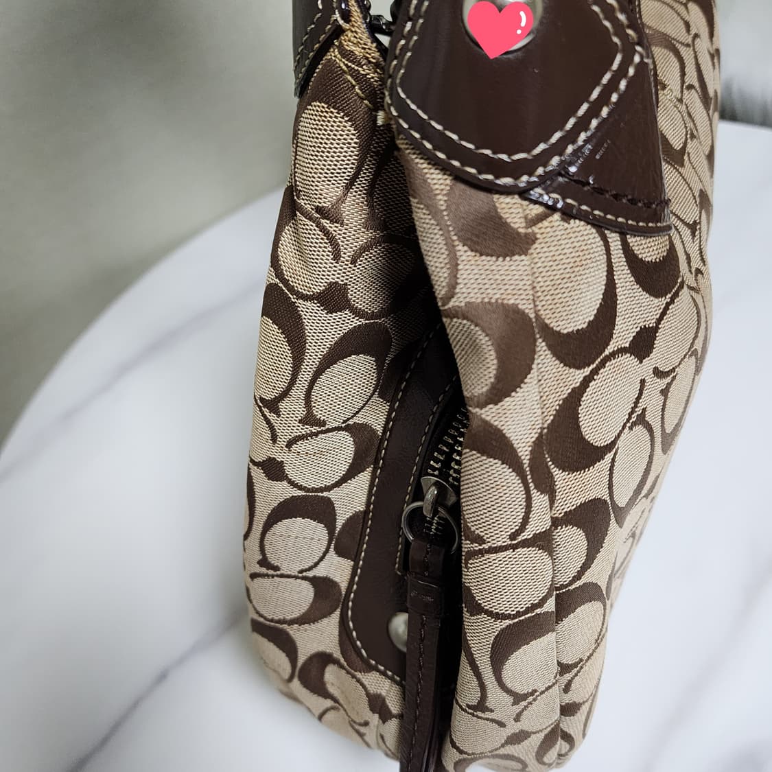 코치 소호린 호보 숄더백 상품이미지9