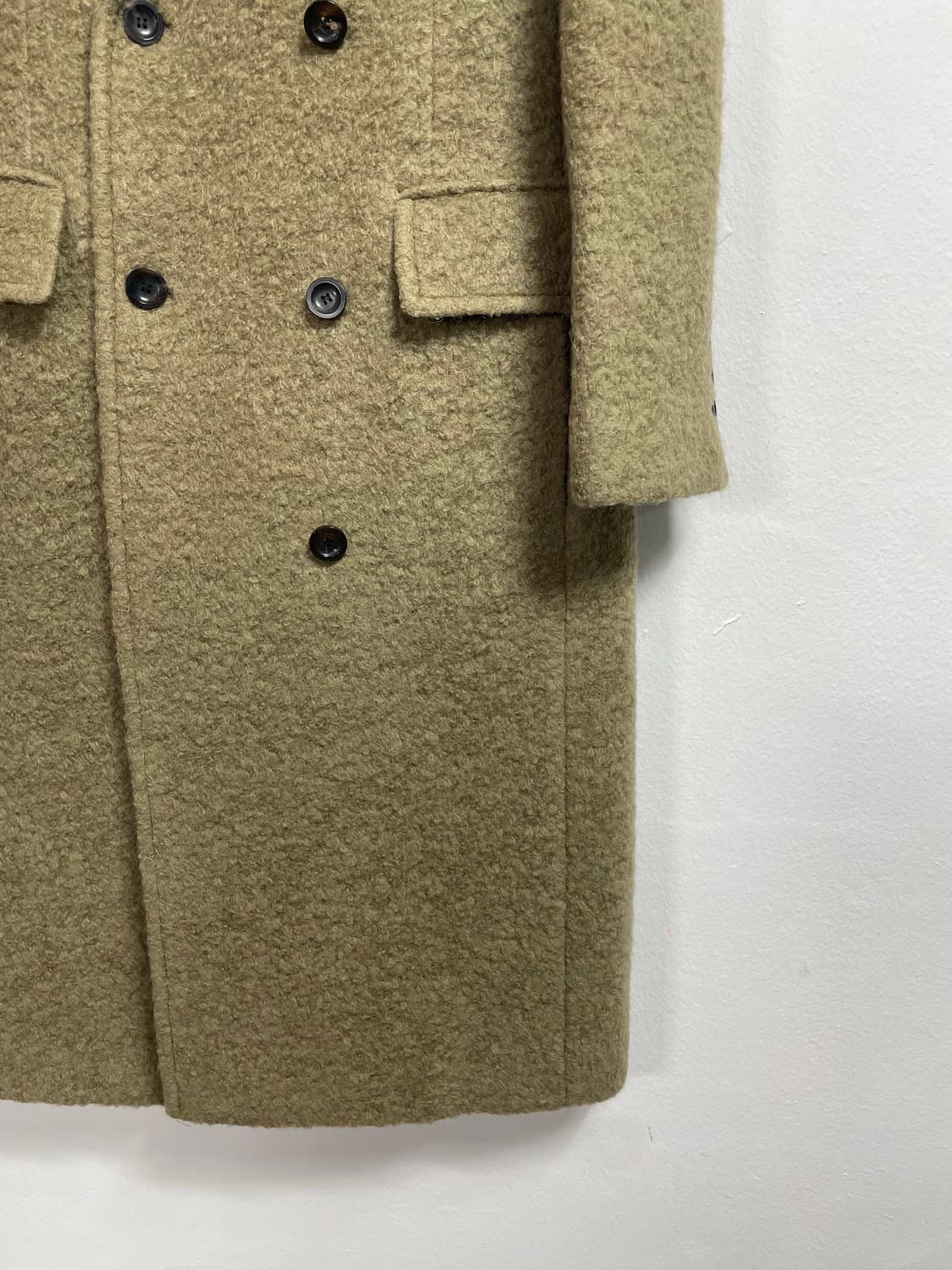 (새상품) 블러썸 에이치 컴퍼니 알파카 더블 롱코트 (on.44)   - 상품이미지4