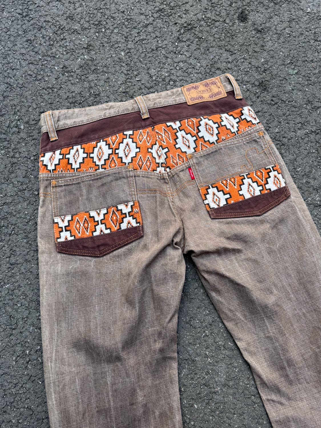 Sacrifice 에스닉 나바호 데님팬츠  상품이미지4