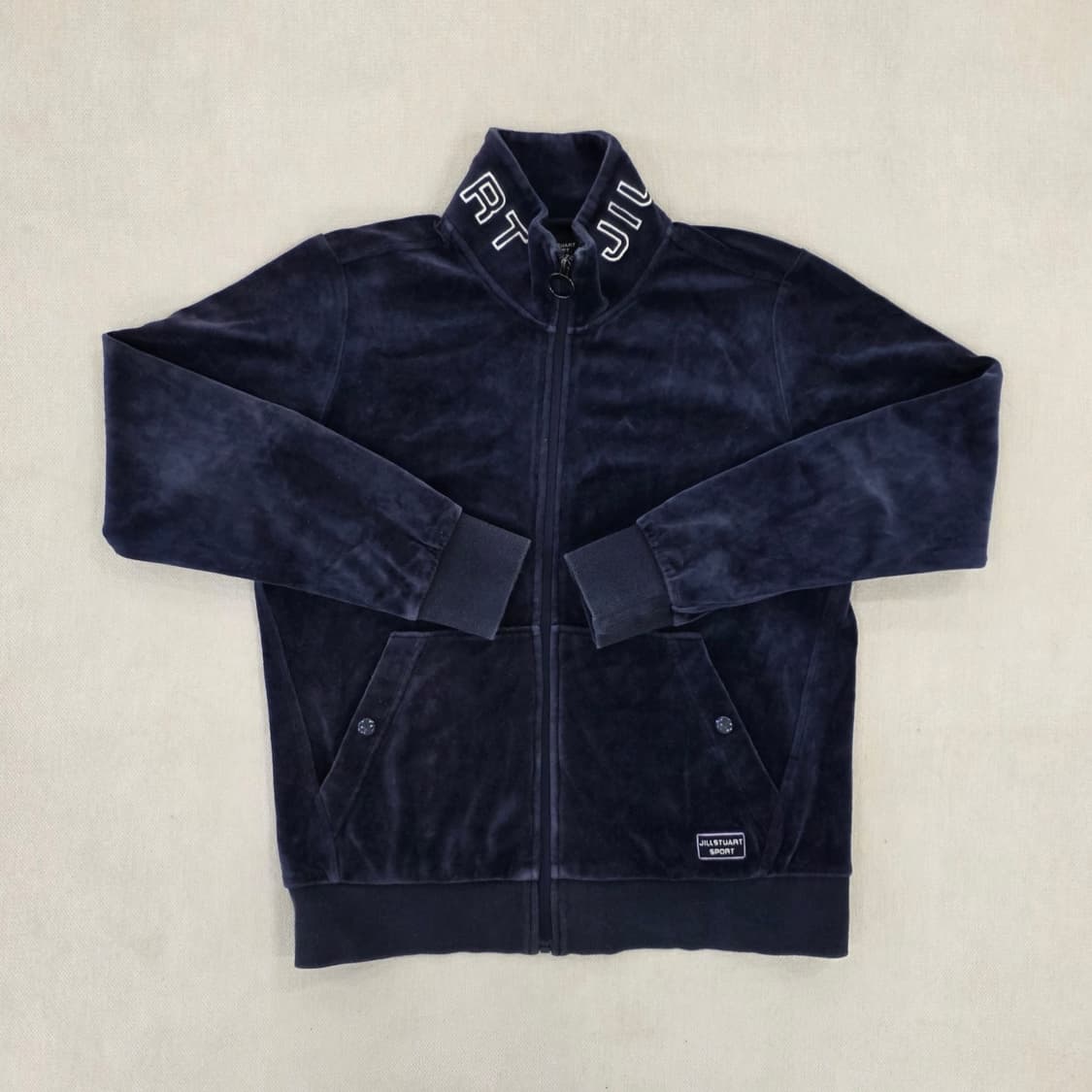 95 질스튜어트 스포츠 벨루아 벨벳 집업 0225J 상품이미지1