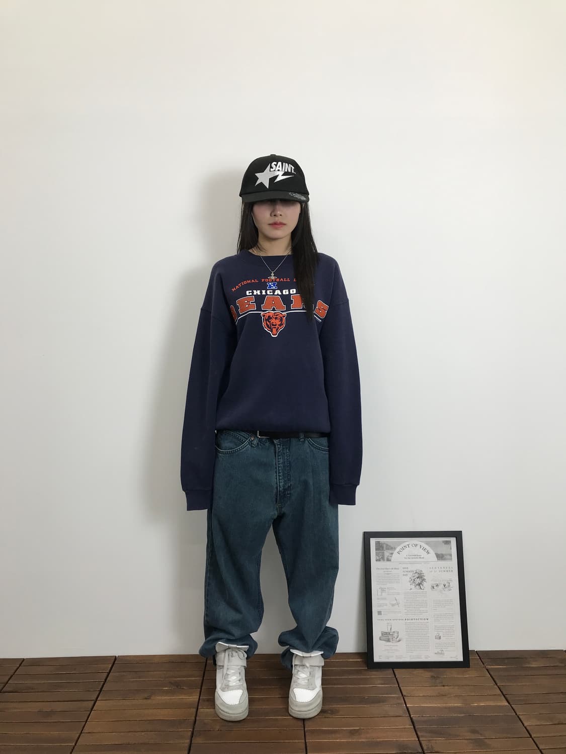 00’s Lee Sport Chicago Bears Sweatshirt 상품이미지3