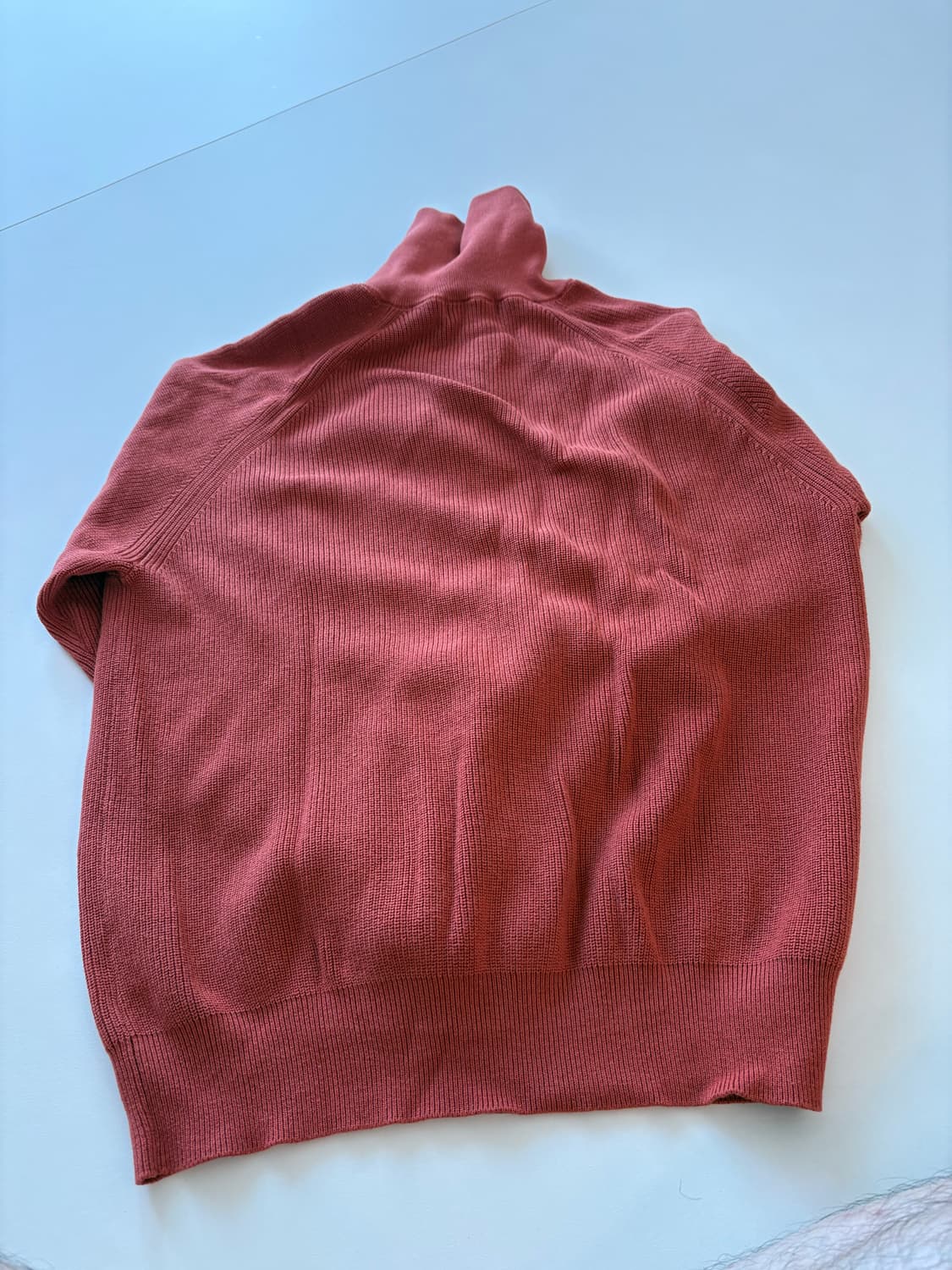 소신 하프짚업 니트 판매 상품이미지3