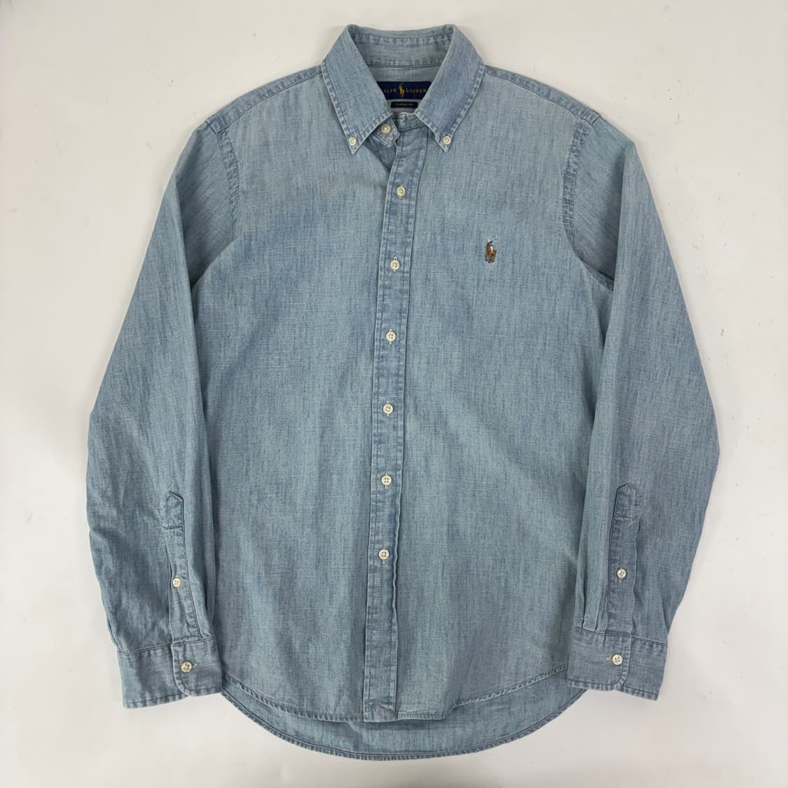 폴로 샴브레이 셔츠  상품이미지4