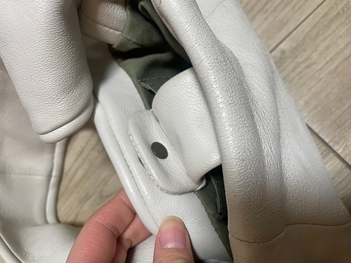 미니 레더 숄더백 아이보리 상품이미지3