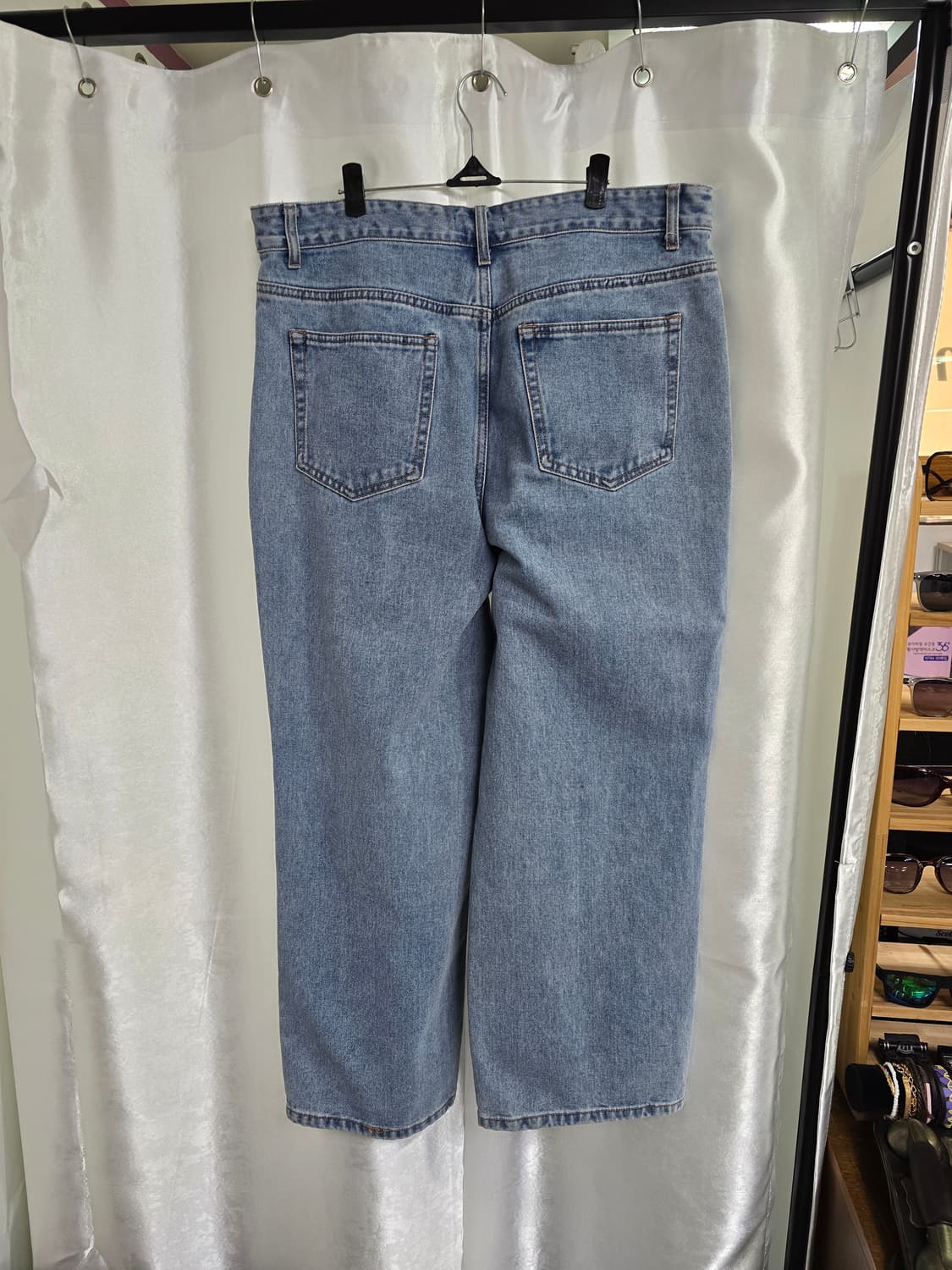 무신사 연청 데님 와이드 팬츠 (1452) 상품이미지2