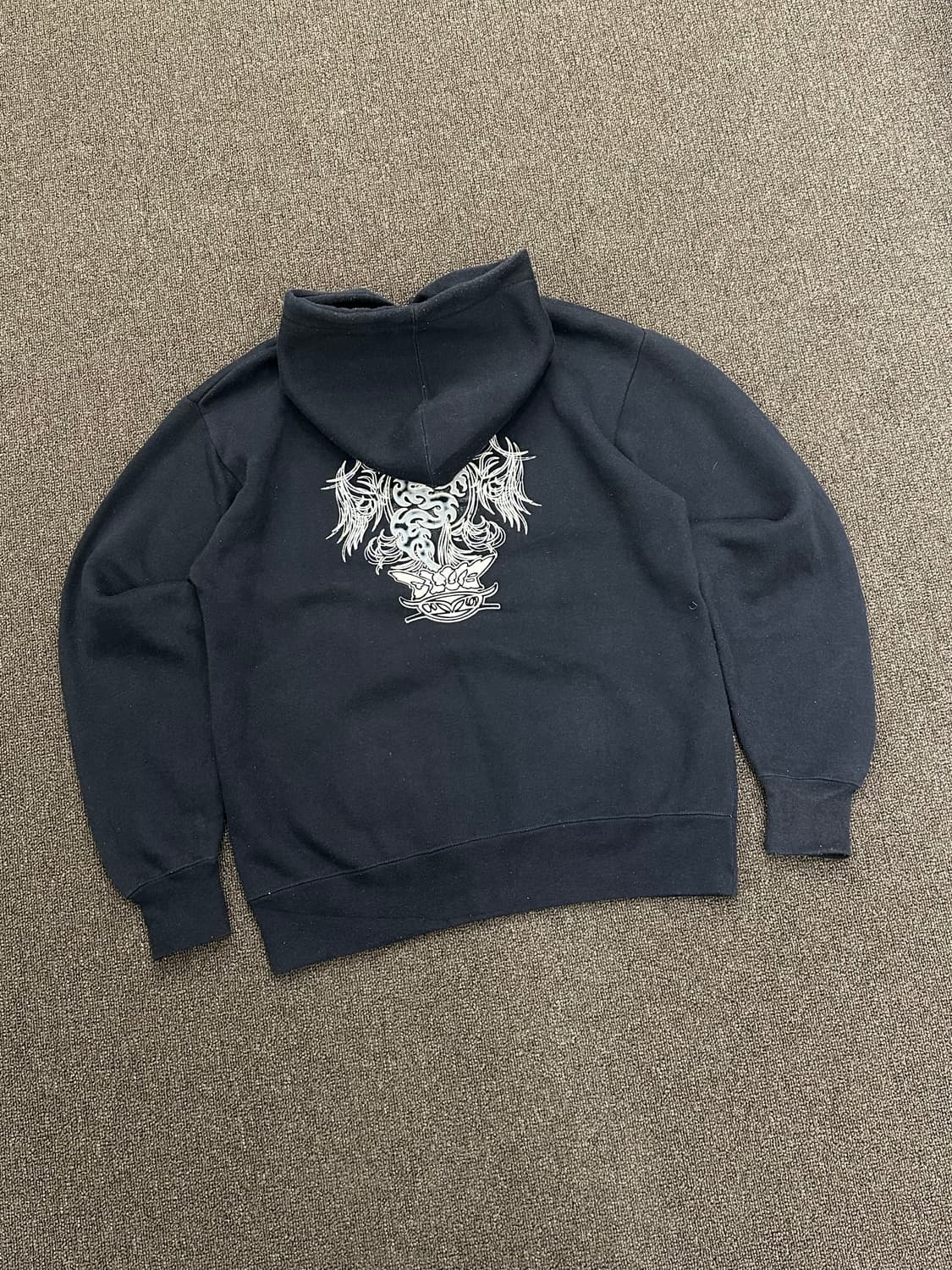 L)Japanese vintage 네이비 후디 상품이미지6