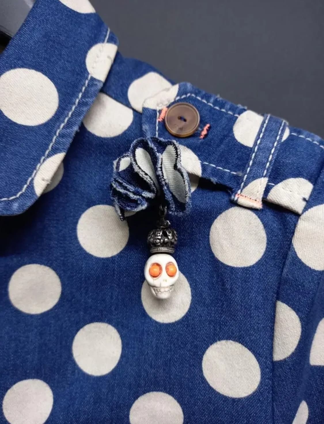 오즈세컨 춘추 데님 남방형 자켓 아우터 44 상품이미지8