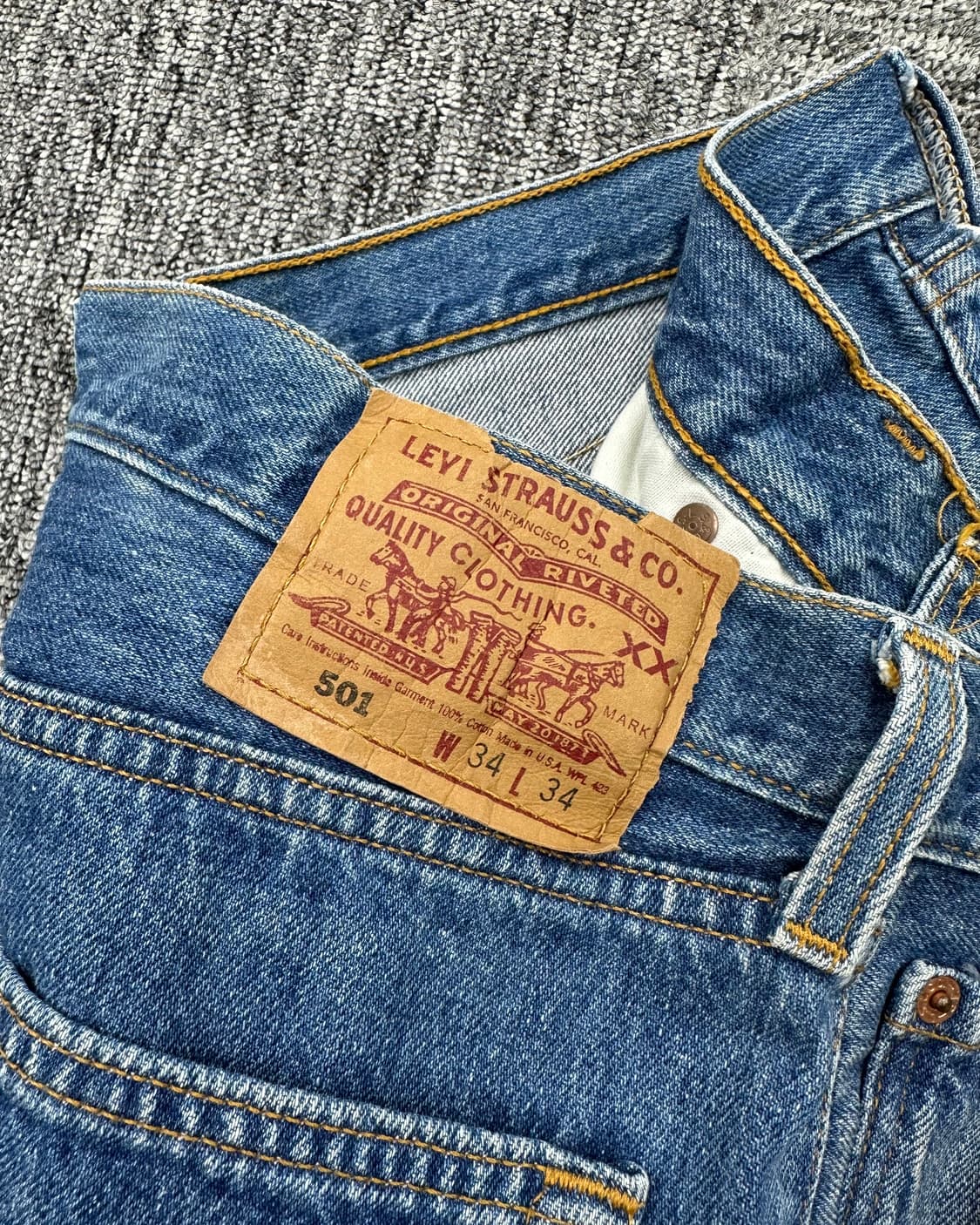 (허단42)90'S 리바이스 USA 501-M1200 상품이미지4