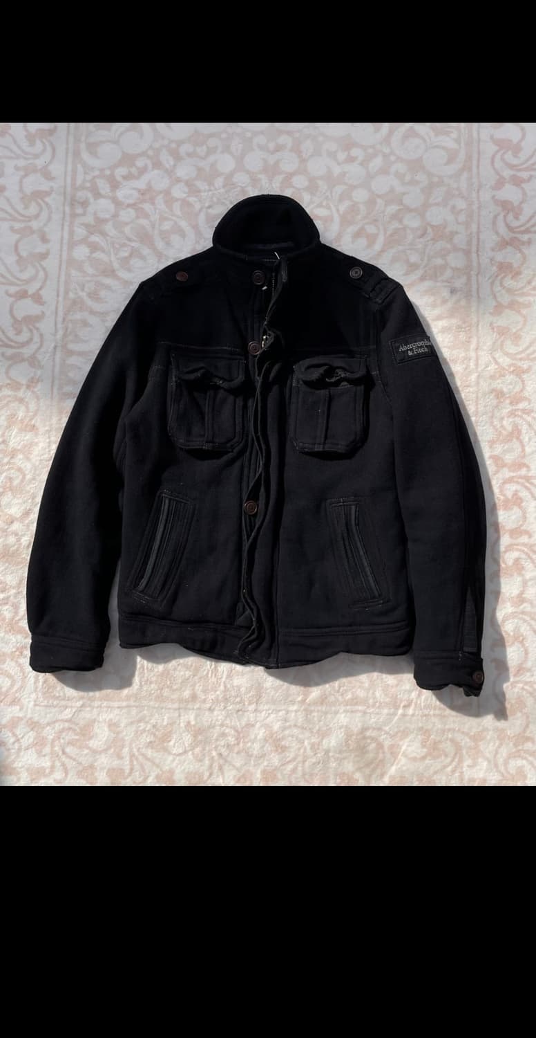 Abercrombie Elk Lake Military Wool Jacke 상품이미지1