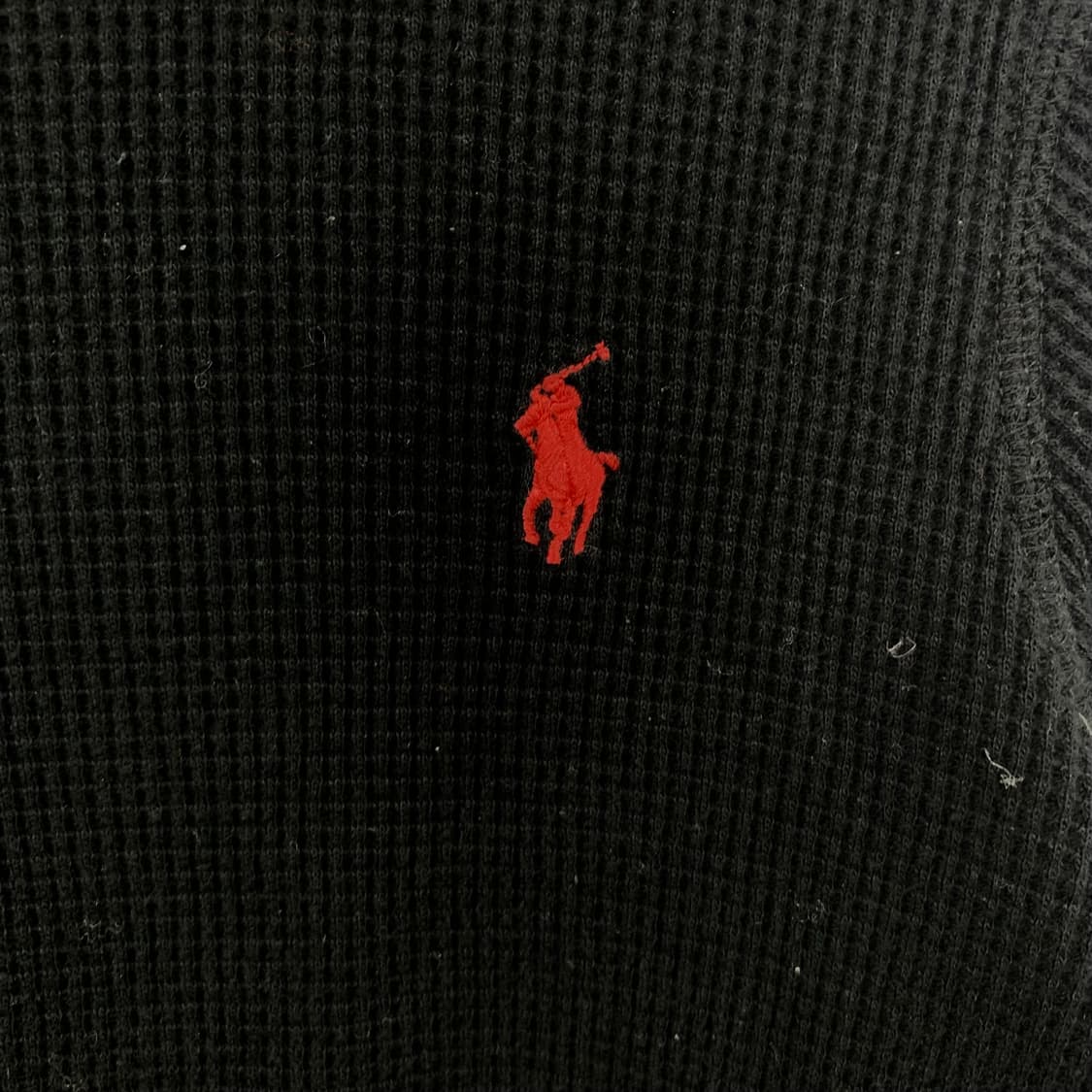 폴로 랄프로렌 신형 블랙 와플 니트 상품이미지3
