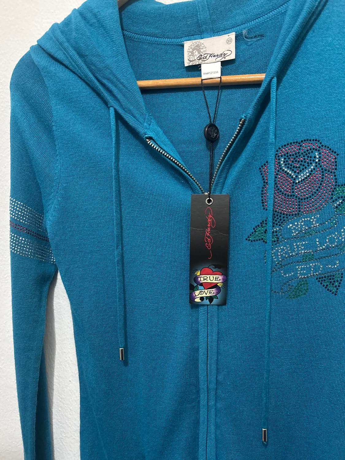 Ed Hardy Hooded Zip-Up Dress 상품이미지7