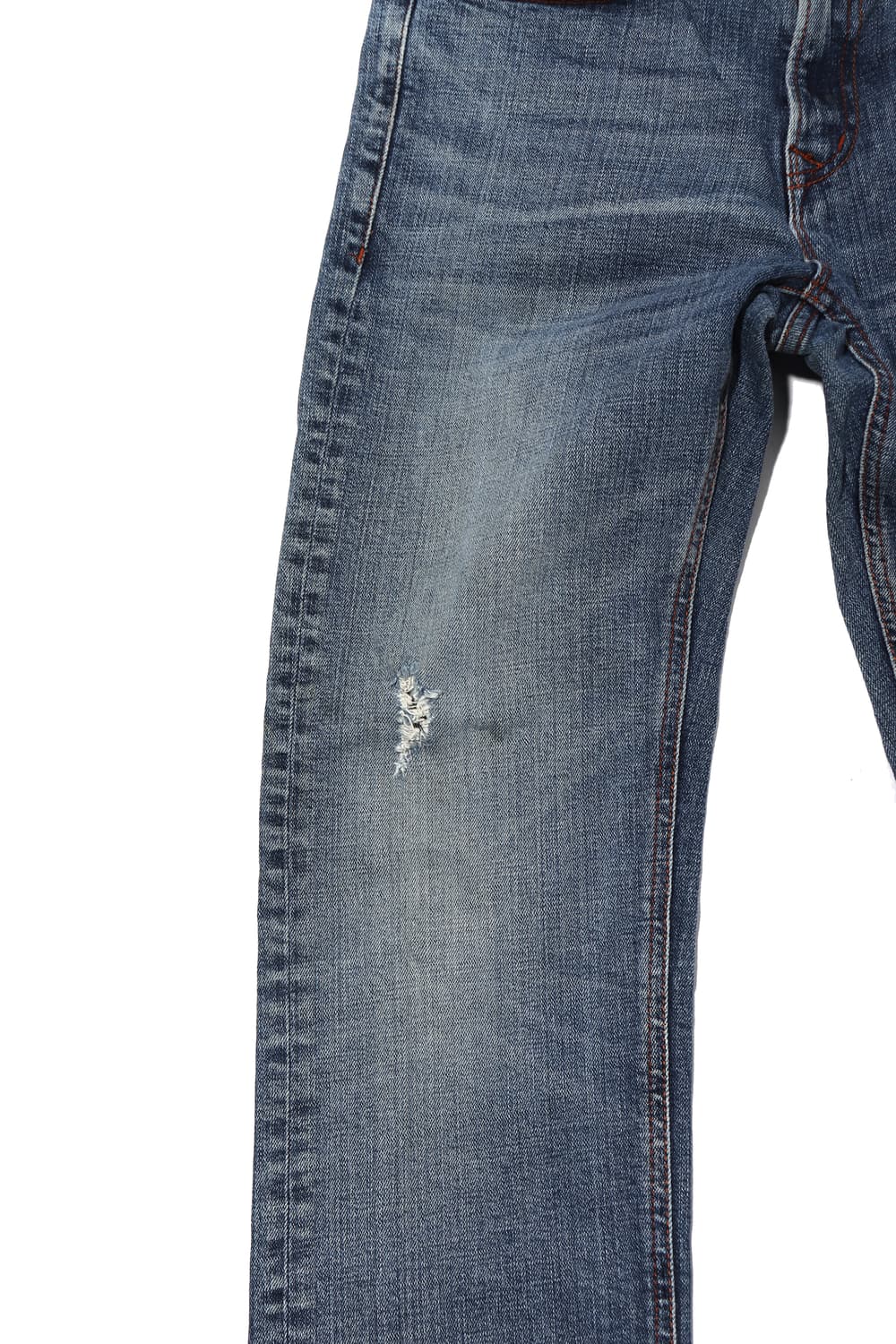EVISU 슬림핏 워싱 데님팬츠 size 30 상품이미지4