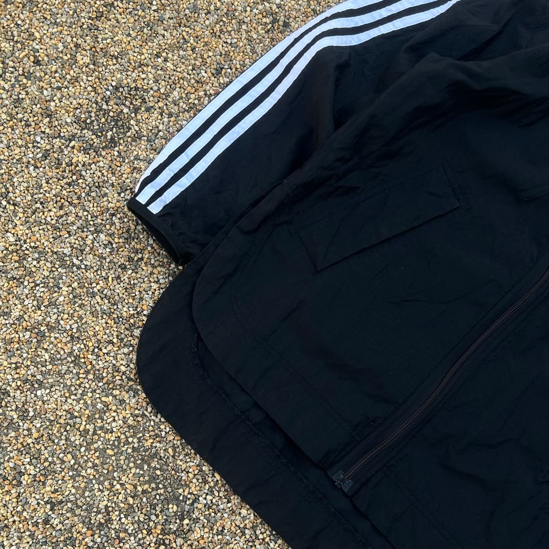 아디다스 파이어버드 로고 삼선 바람막이 상품이미지3