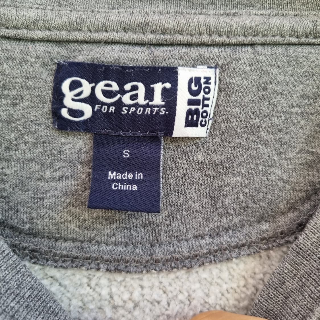 GEAR FOR SPORTS NAVY 로고 맨투맨 S 상품이미지5