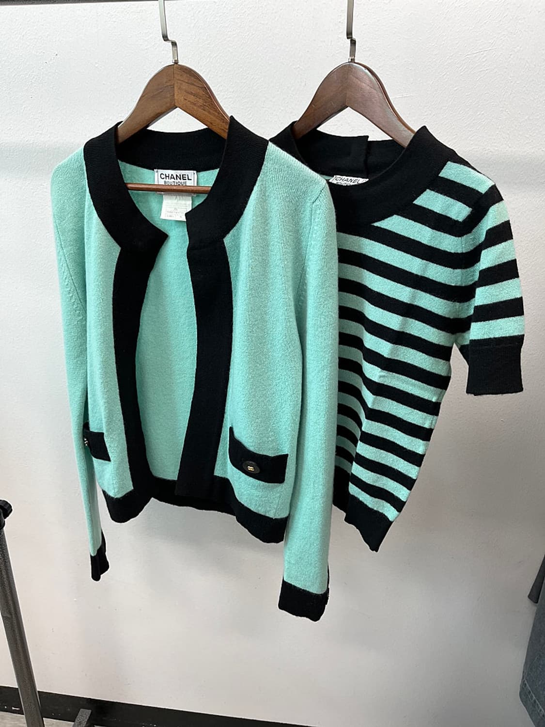 여) 샤넬 캐시미어 가디건/니트  상품이미지1