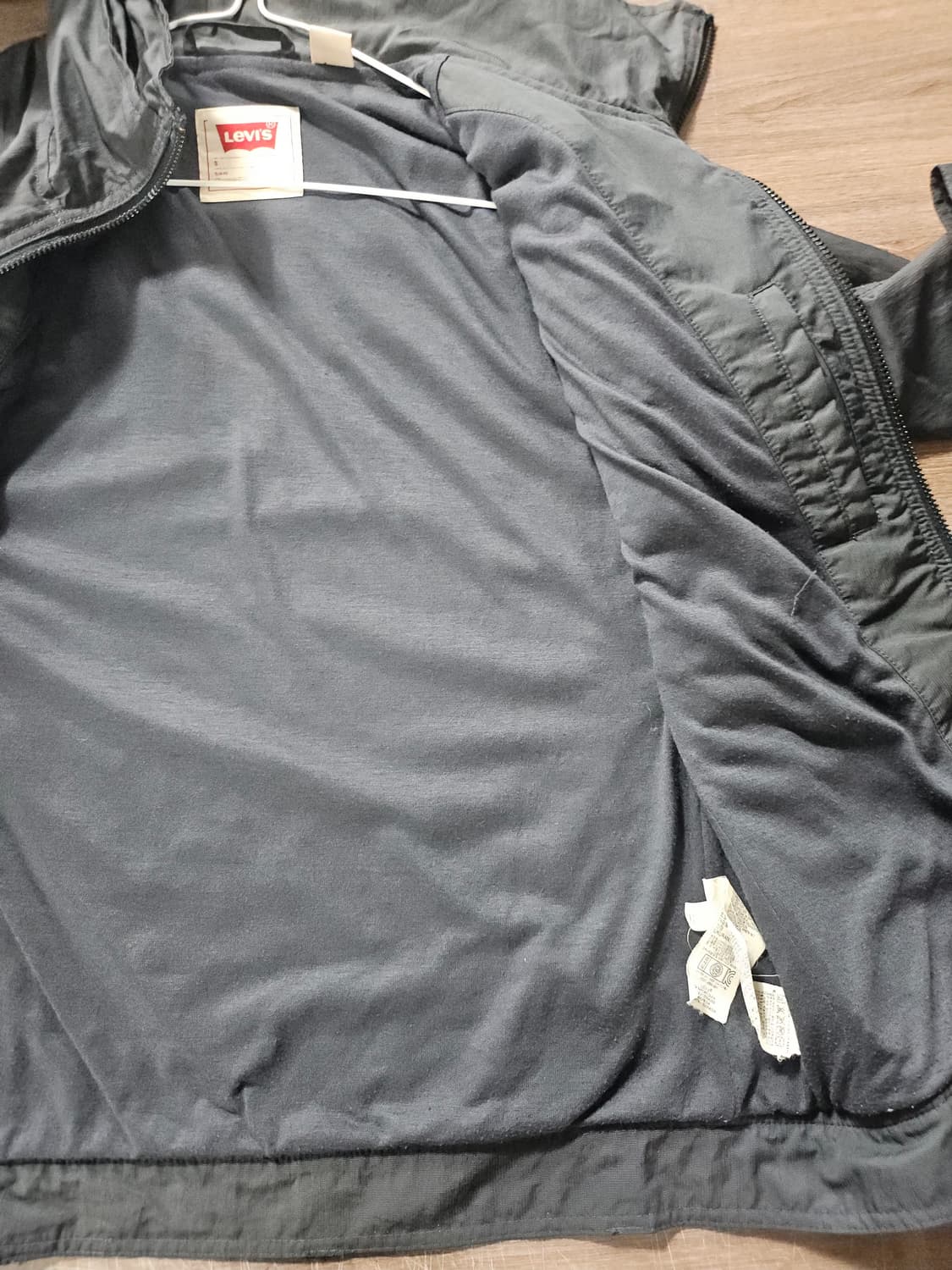 리바이스 배색 그레이 자켓 S  90  남성용 상품이미지8