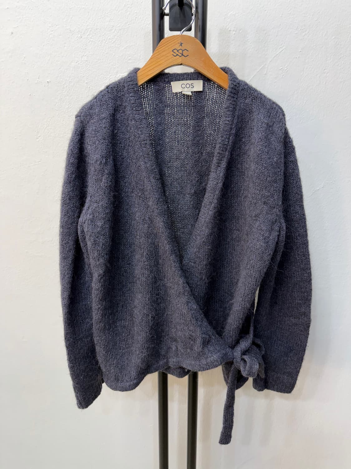 정품) COS 코스 여성 그레이 가디건 S 상품이미지1