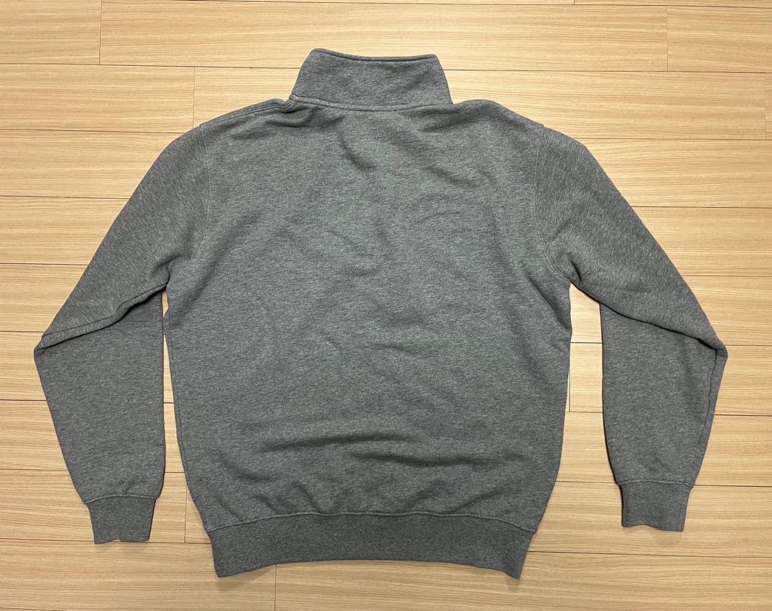[M] 지오다노 프렌치 테리 하프집업 목넥 풀오버 그레이 상품이미지6