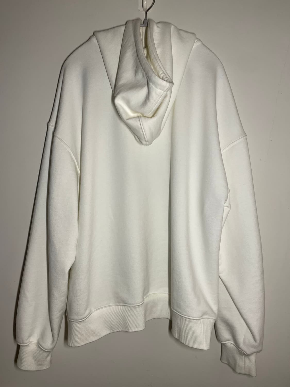 PRAY HARD 후드집업 화이트 (L) 상품이미지3