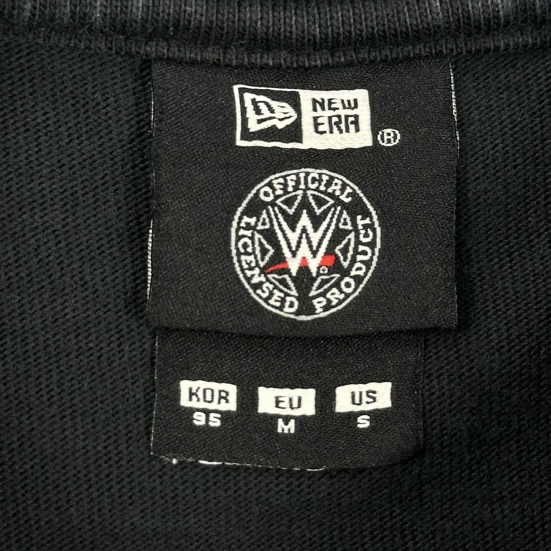 뉴에라 x wwe 헐크호건 블랙 반팔티 (M) 상품이미지5