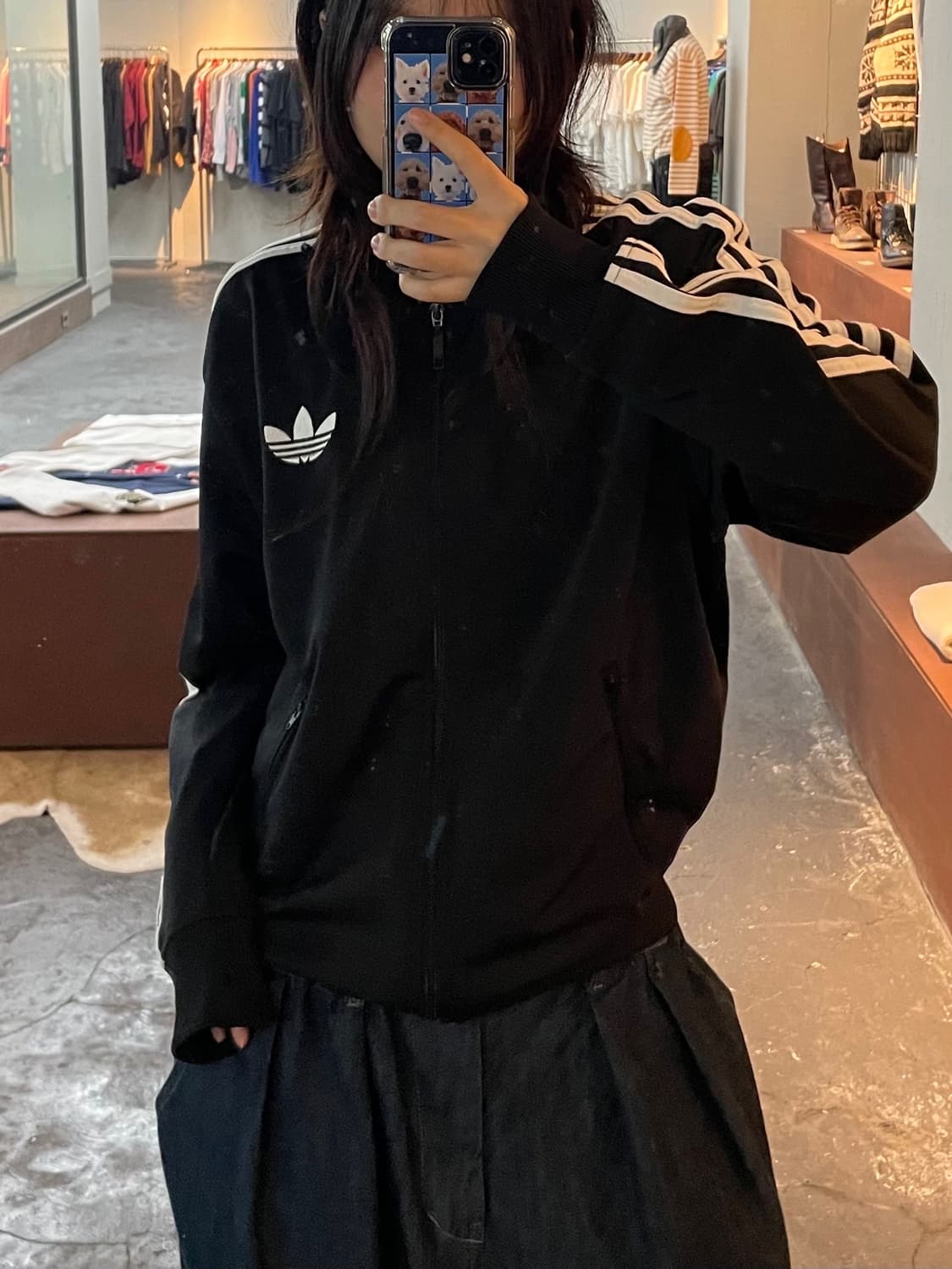 아디다스 블랙 파이어버드 져지 H128 상품이미지1
