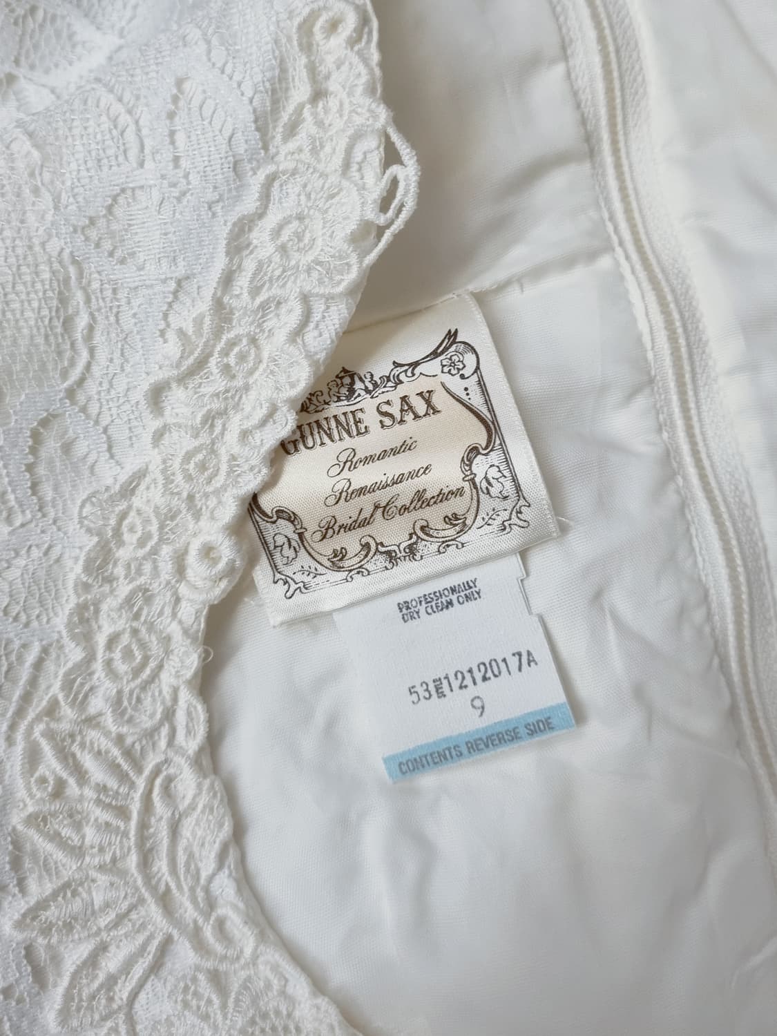 거니삭 gunne sax 브라이덜 웨딩 드레스 상품이미지5