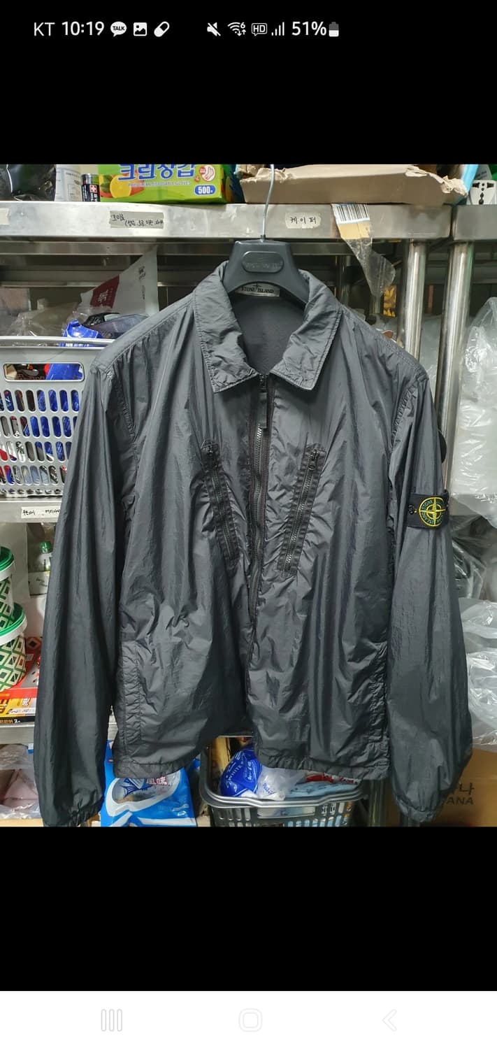 스톤아일랜드 크링클랩스 오버셔츠 자켓 XL 상품이미지2
