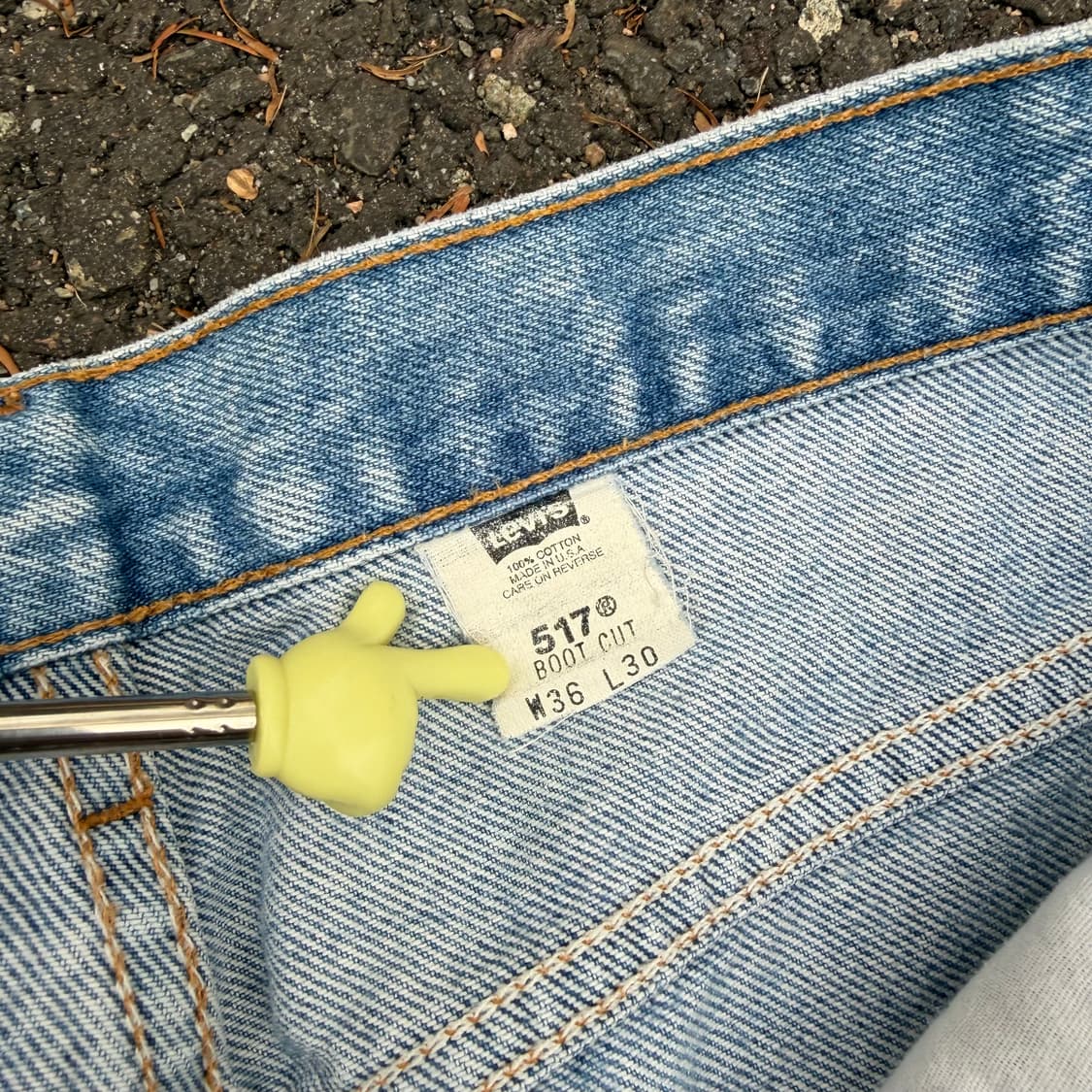 90-00s USA 빈티지 리바이스 517 W36 L30 부츠컷 상품이미지9