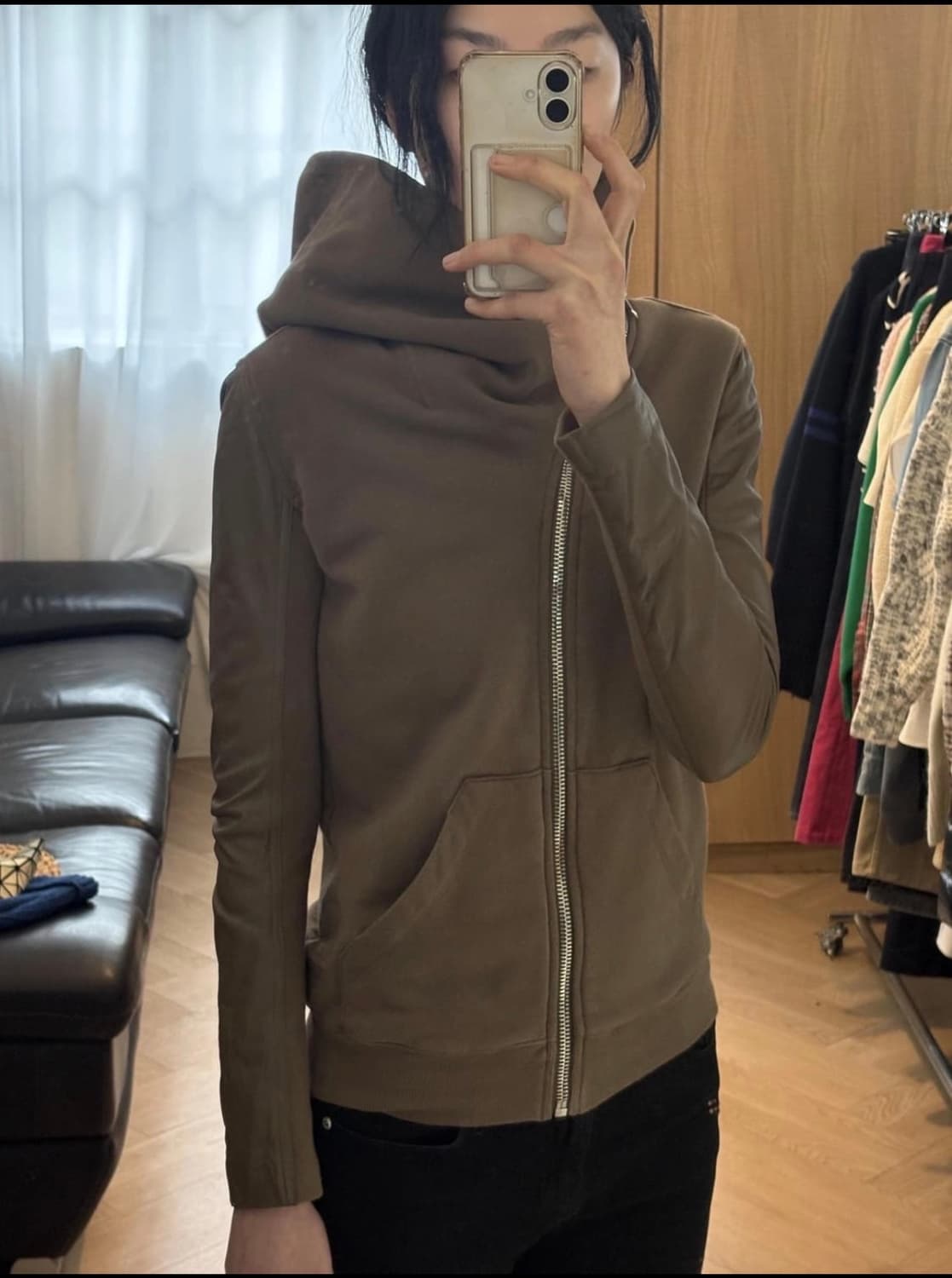 릭오웬스 후드집업 상품이미지4
