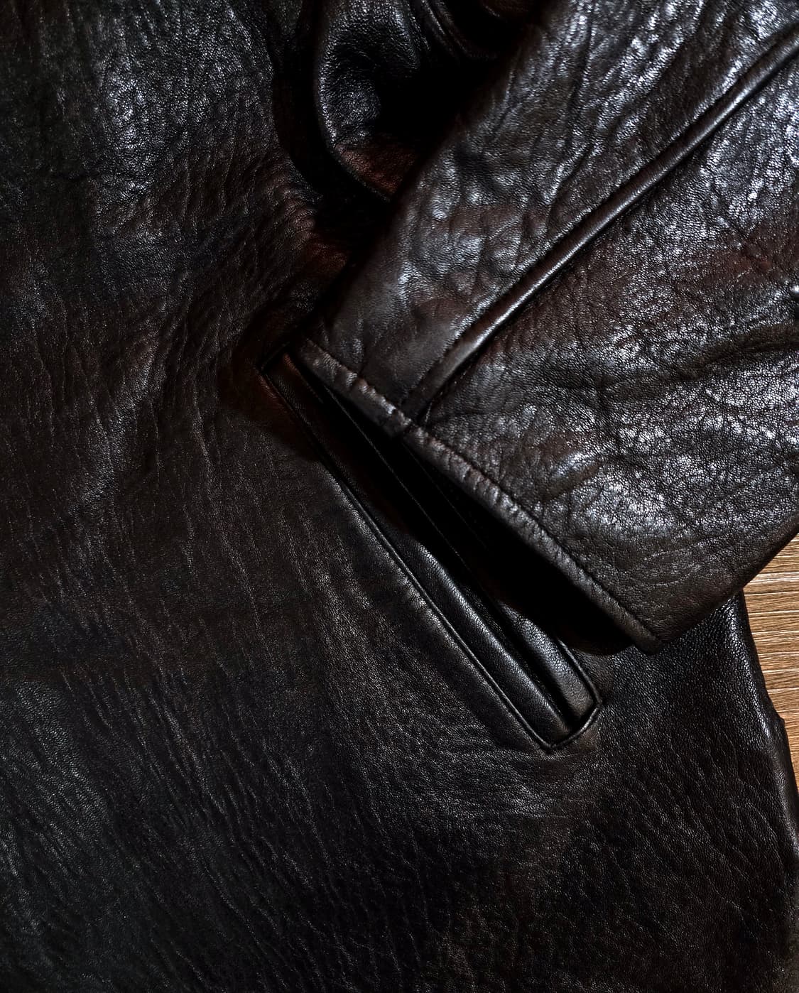 플래닛 헐리우드 레더 카코트 (Planet Hollywood) 상품이미지5