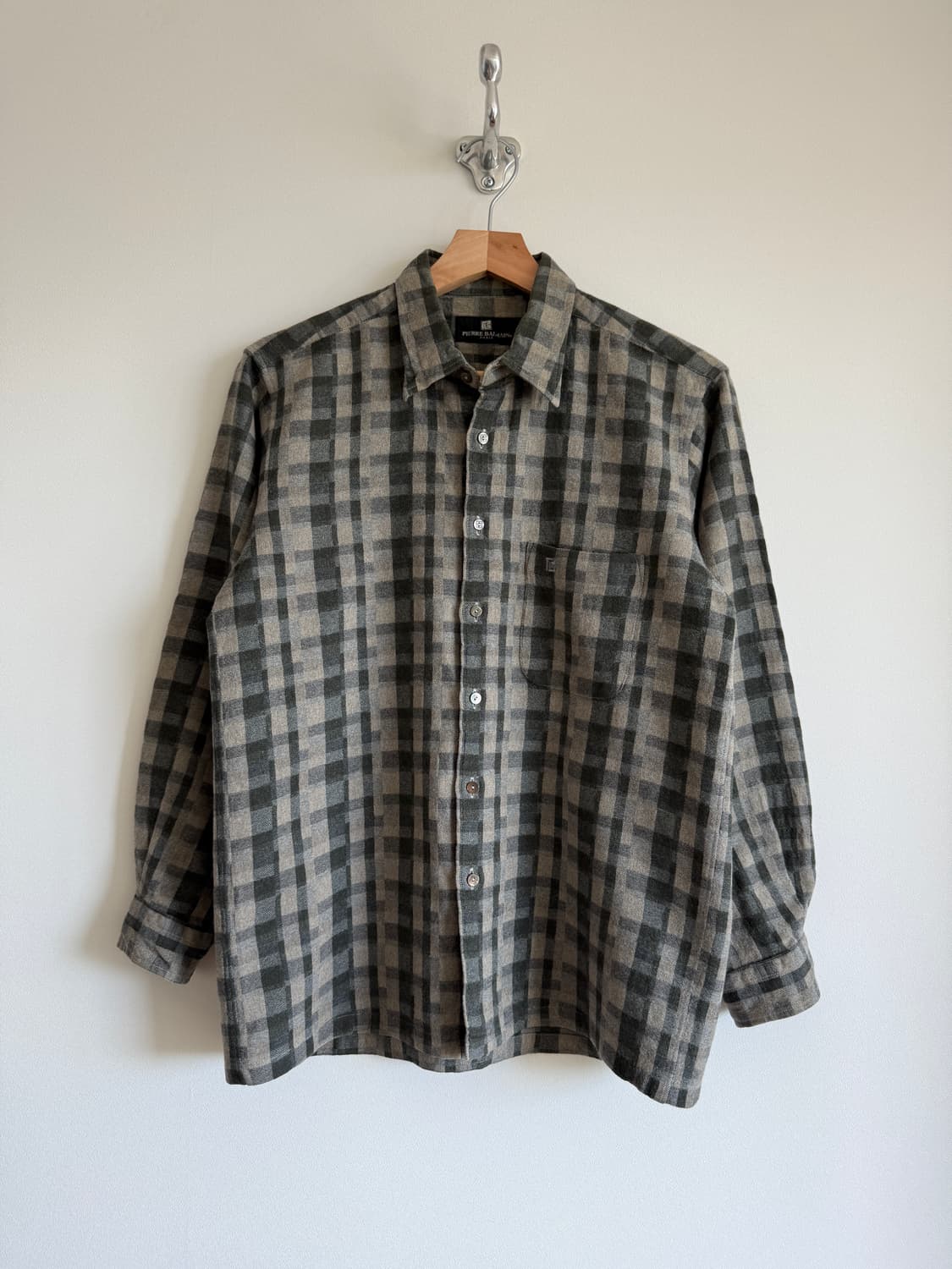 피에르 발망(Pierre Balmain) 울 셔츠 상품이미지1