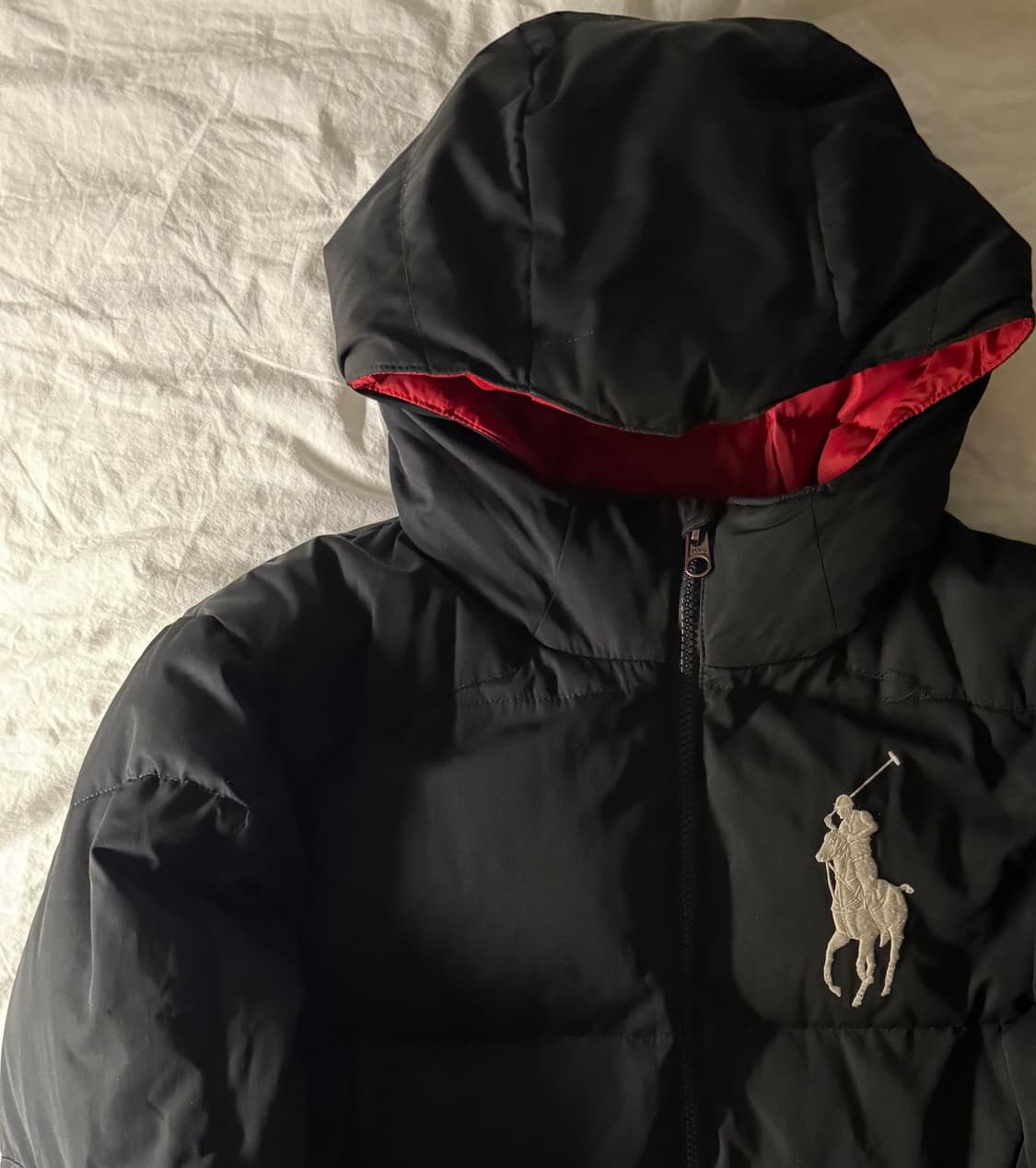 폴로 빅포니 패딩 블랙 S 상품이미지1