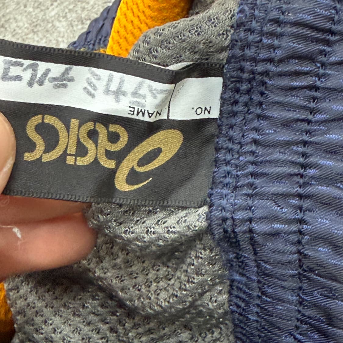 빈티지 아식스 트레이닝 밴츠 상품이미지5