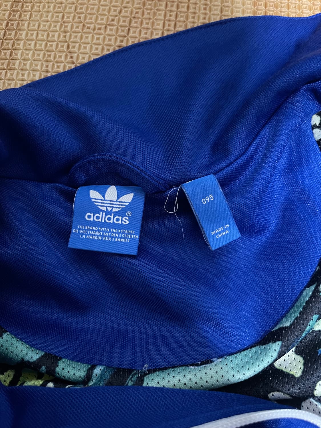 95 아디다스 유로파 트랙탑 여성 져지 블루 상품이미지8
