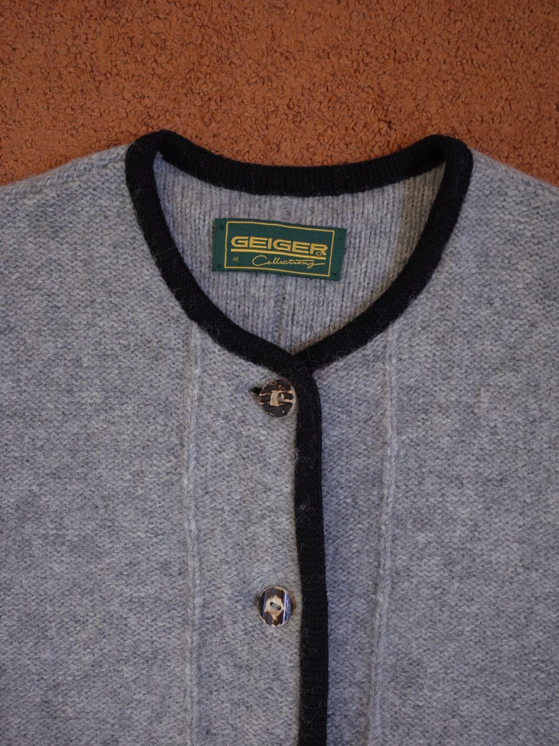 가이거 오스트리아 티롤 그레이 가디건 상품이미지6