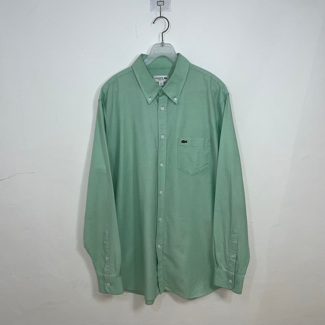 Lacoste mint check shirt 상품이미지4