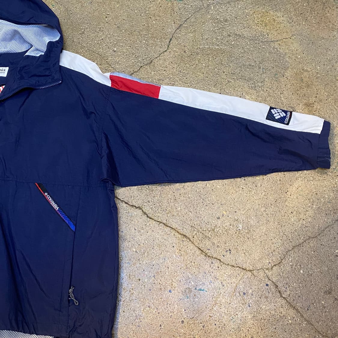USA 미국 빈티지 콜롬비아 바람막이 상품이미지4