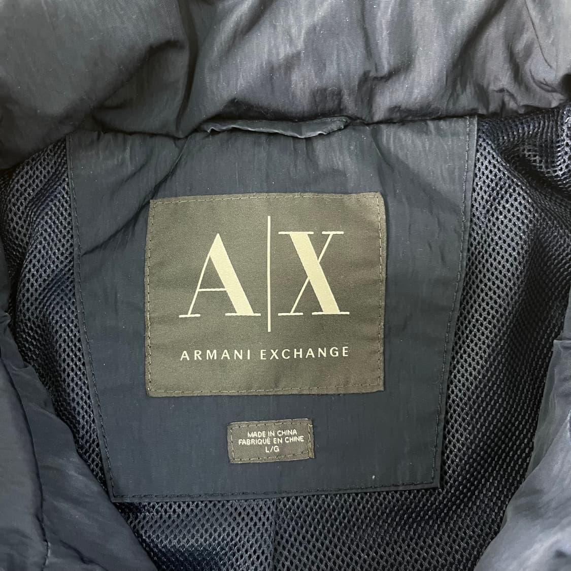 100 알마니 익스체인지 하이넥 윈드브레이커 필드 자켓 상품이미지3