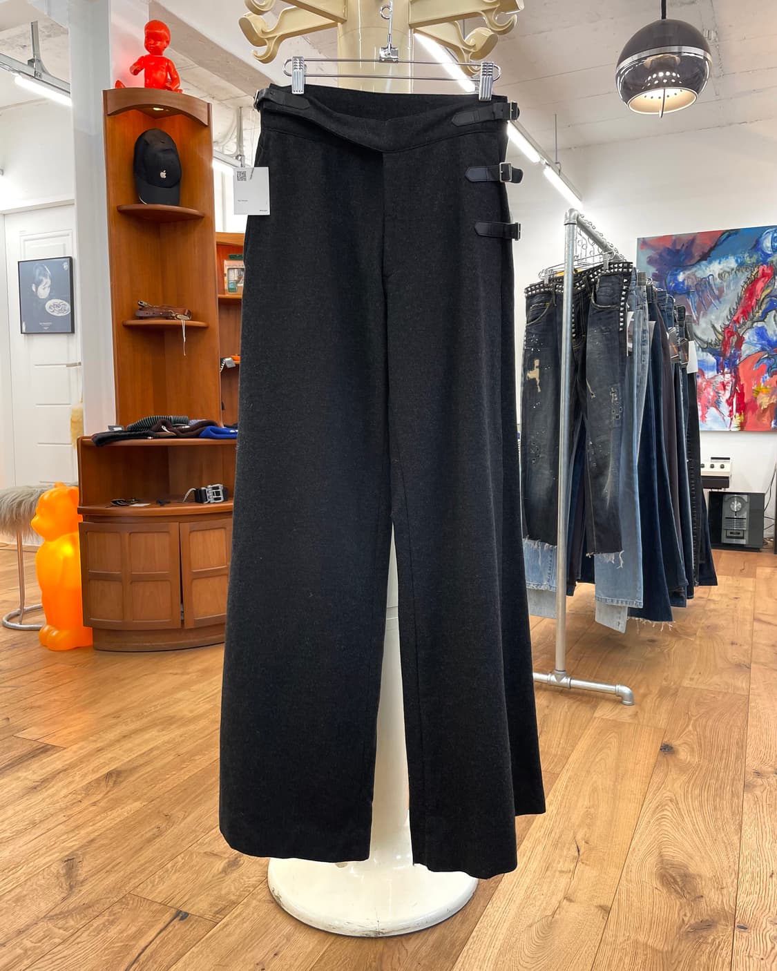 [1] 유지야마다 와이드 울 팬츠 상품이미지1