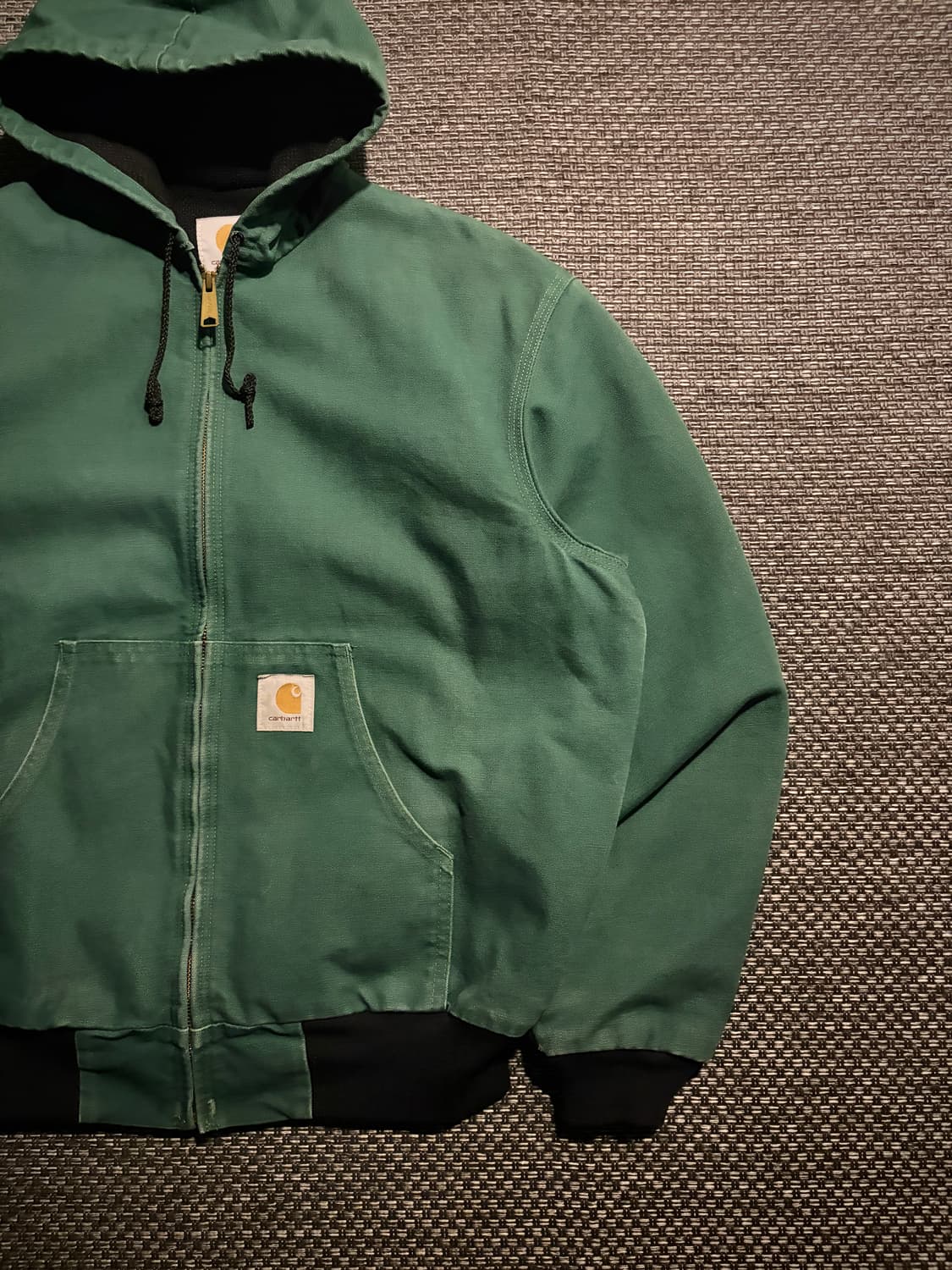 90s 칼하트 액티브 JR132 AQU M USA🇺🇸 상품이미지4