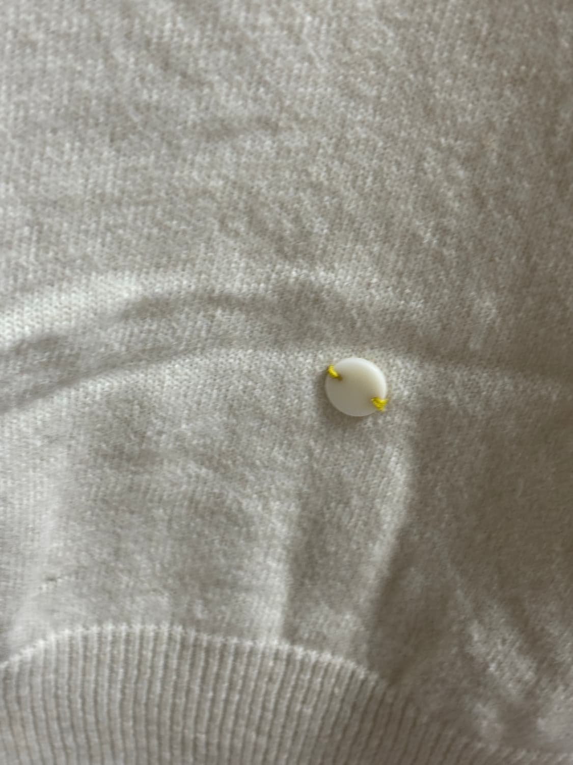 모노크롬 반팔 니트 상품이미지2