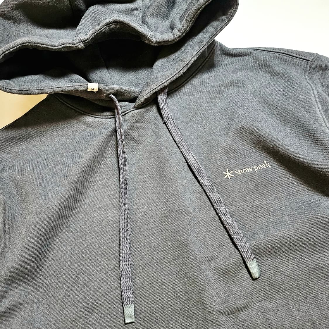 [L(105)][스노우피크] 랜드 우븐 포켓 기모 후드 티셔츠 상품이미지3
