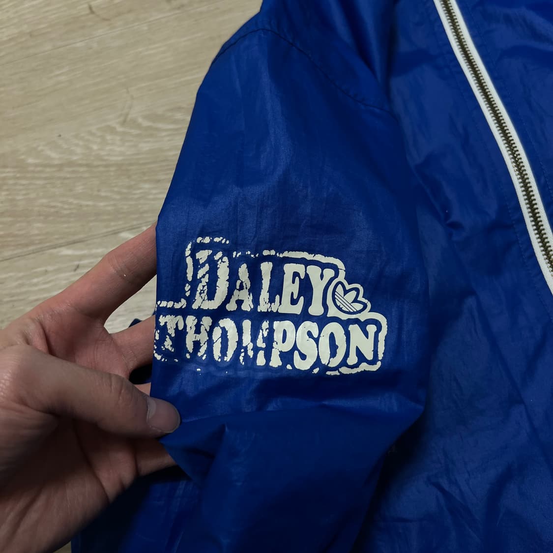 아디다스 데일리 톰슨 리버시블 바람막이 자켓 [블루/화이트] XL/105 상품이미지7