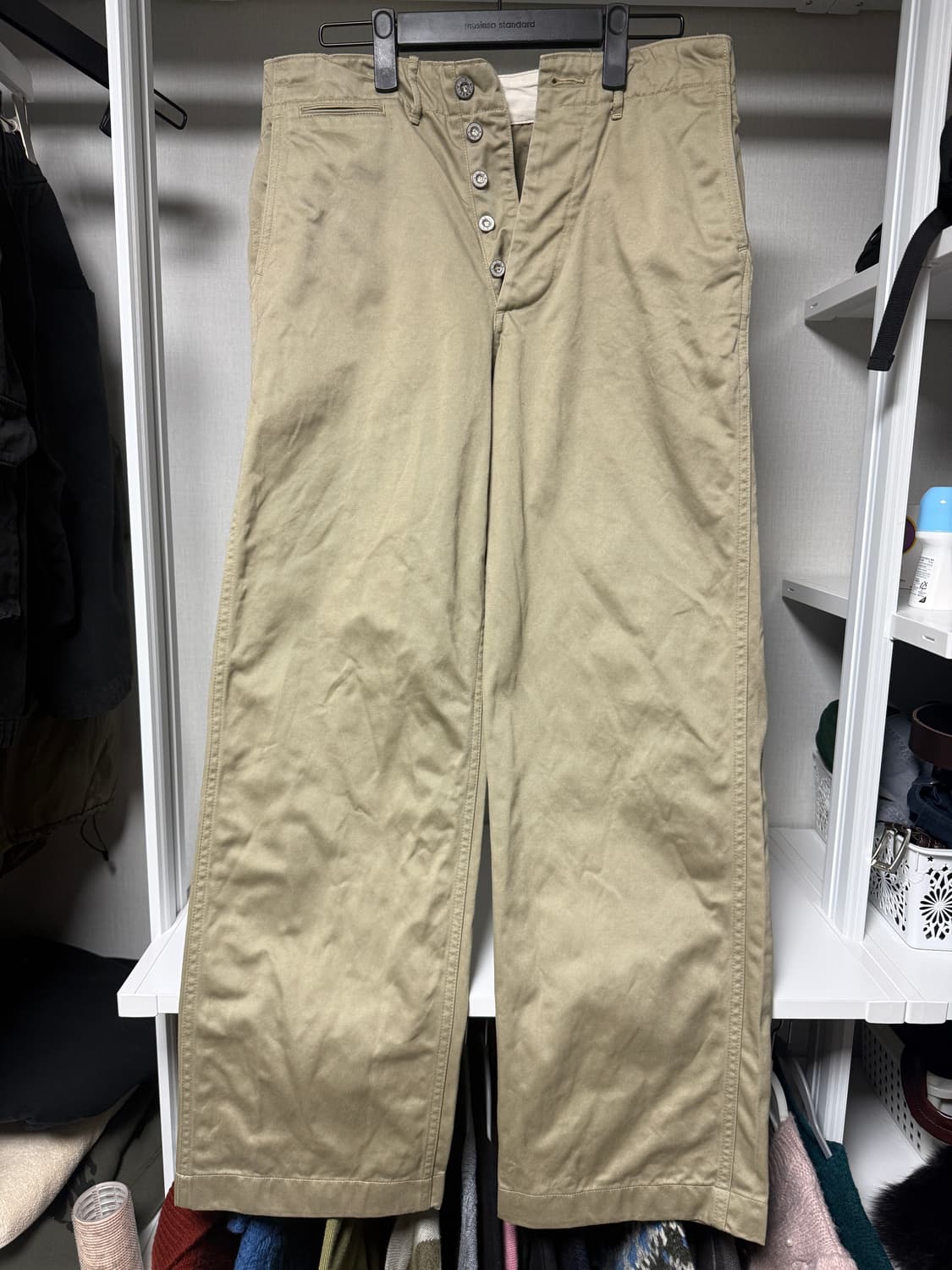 [31] 버즈릭슨 얼리밀리터리 1942 치노 카키 상품이미지2