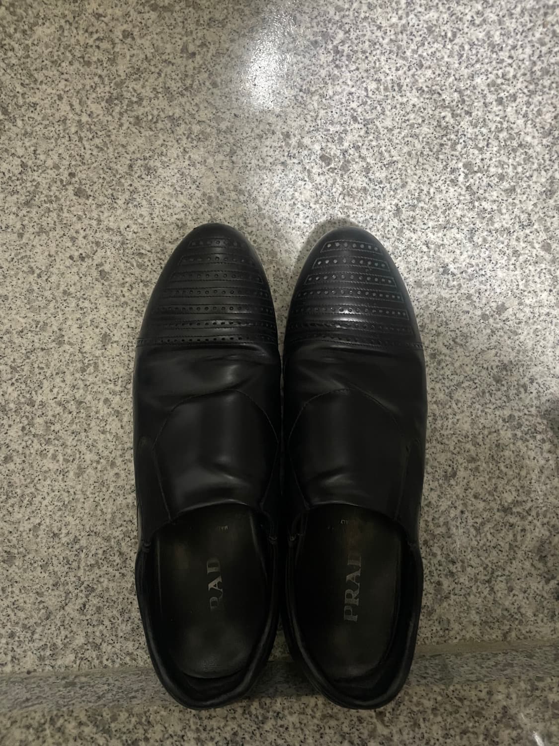 PRADA 00s 프라다 스포츠 빈티지 로퍼 275 UK 8.5 상품이미지1