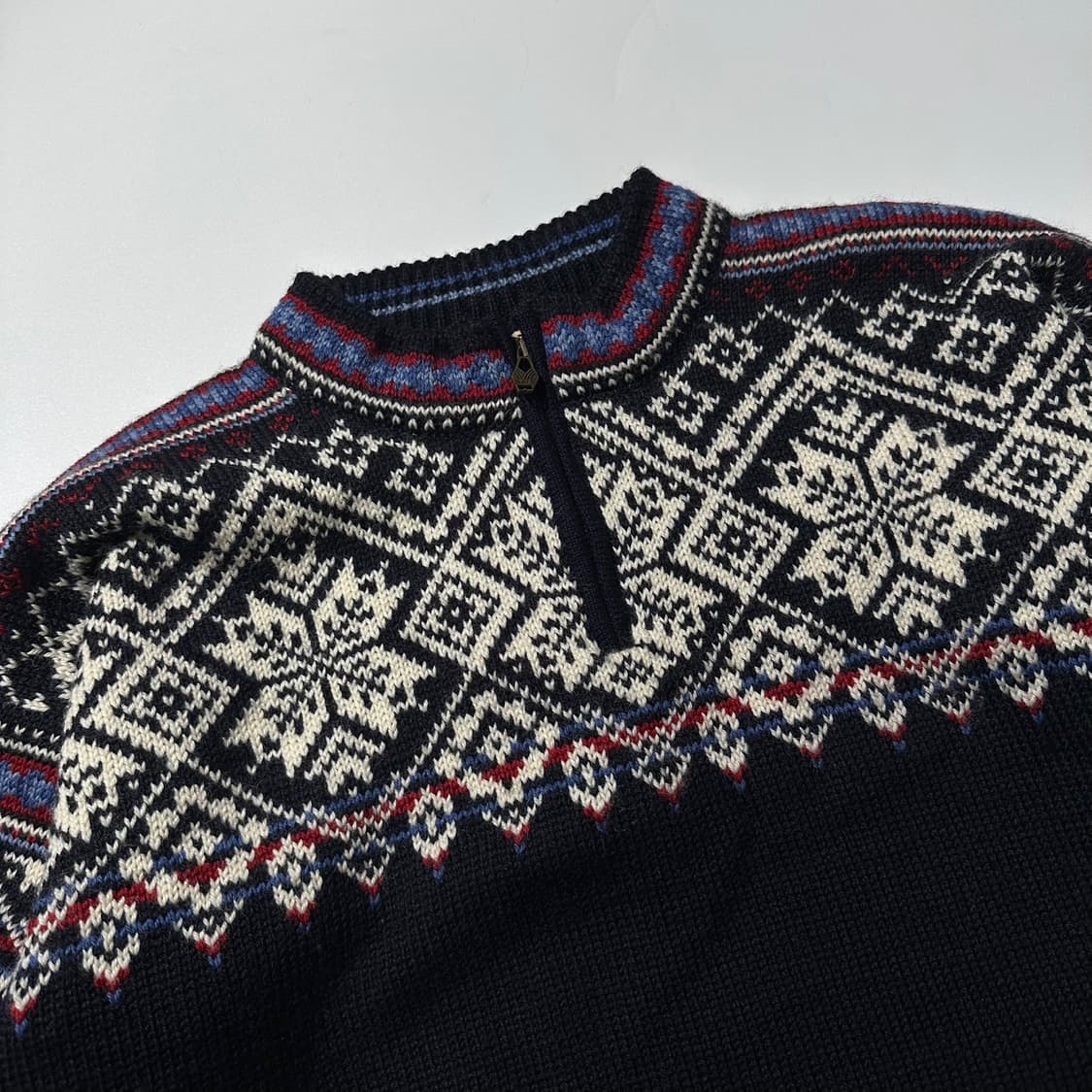 Dale of Norway 노르딕 패턴 하프집업 니트 상품이미지7